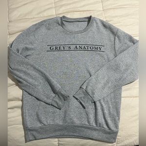 Grey's anatomy gray crewneck